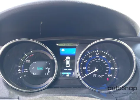 2015 Hyundai Sonata Hybrid Limited z USA, uszkodzony, nr VIN KMHEC4A41FA119972